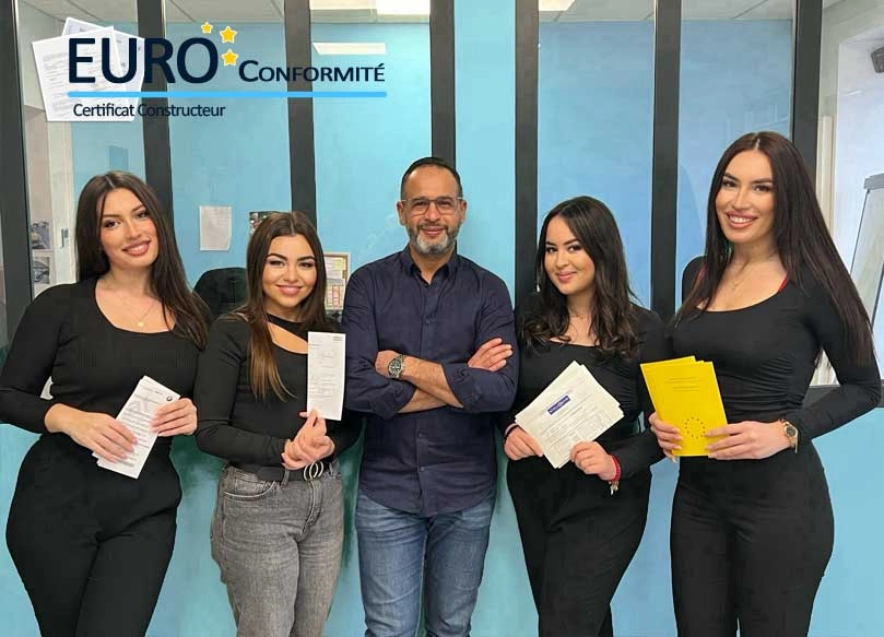 L'équipe Euro Conformité, n°1 en France pour votre Certificat de conformité COC