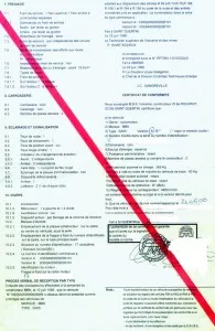 Certificat de conformité européen ( C.O.C) Hyundai