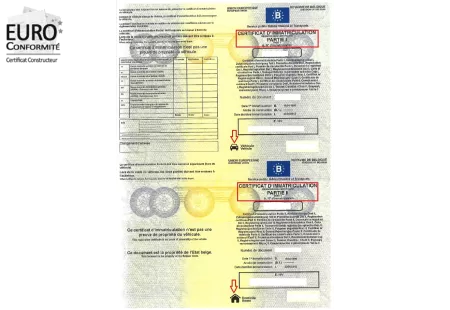 Comment immatriculer une voiture Belge en France.