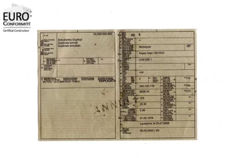 Comment immatriculer une voiture  Suisse en France