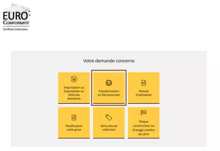 Zoom sur le barré rouge ou certificat de conformité barré rouge ?