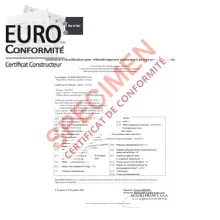 Attestation d’identification nationale Suzuki