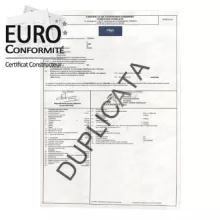 Certificado de conformidad 