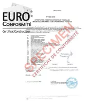 Règlementation Sur Le Certificat De Conformité