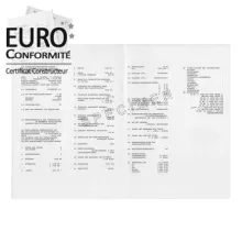 Certificat de Conformité  (C.O.C) : Qu'est-ce-que c'est le Certificat de Conformité Européen?
