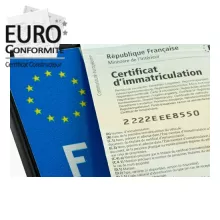Certificat de conformité européen pour demande de carte grise