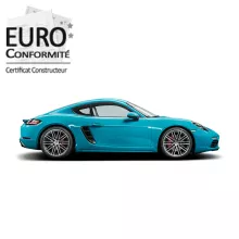 Homologation COC Certificat de conformité Porsche