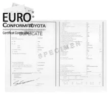 COC Certificate of Conformity