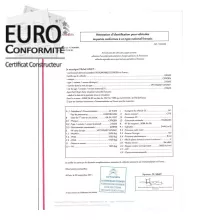 Obtenir un certificat de conformité pour une carte grise française 