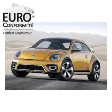 Certificat de conformité Volkswagen pour carte grise automobile