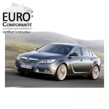 Certificat de conformité Opel pour carte grise automobile