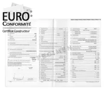 Immatriculation véhicule Bmw : le certificat de conformité européen Bmw