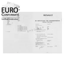  Qu’est-ce qu’un certificat de conformité constructeur ?