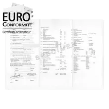 QU’EST-CE QU’UN CERTIFICAT DE CONFORMITÉ HONDA