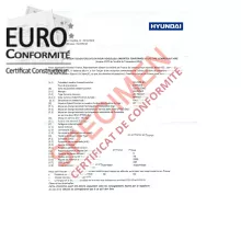  Qu’est-ce qu’un certificat de conformité Hyundai?