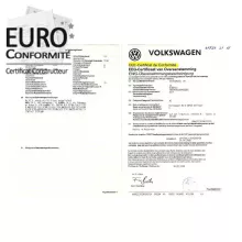 Qu'est-ce qu'un Certificat de Conformité Volkswagen?